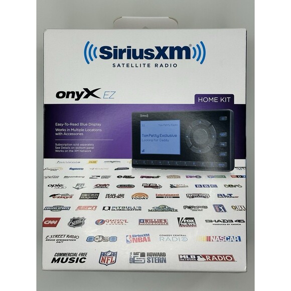 Sirius XM Onyx Ez XEZ1H1 Satellite Dock Play Radio Receiver Home Kit Sealed NEW - Picture 1 of 8